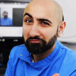 Smiling dentist