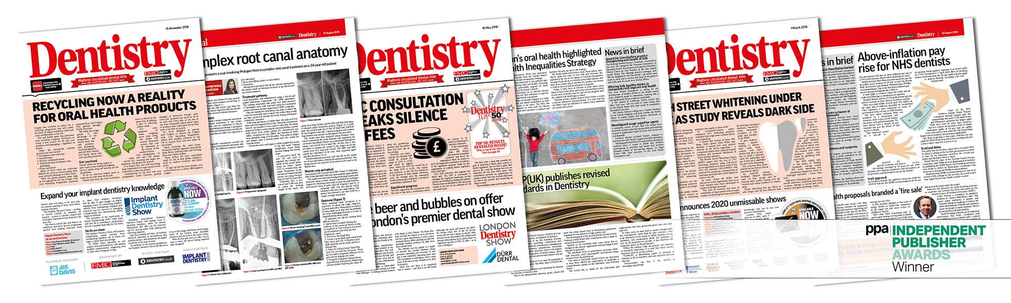 dentistry magazine named Business Publication of the Year