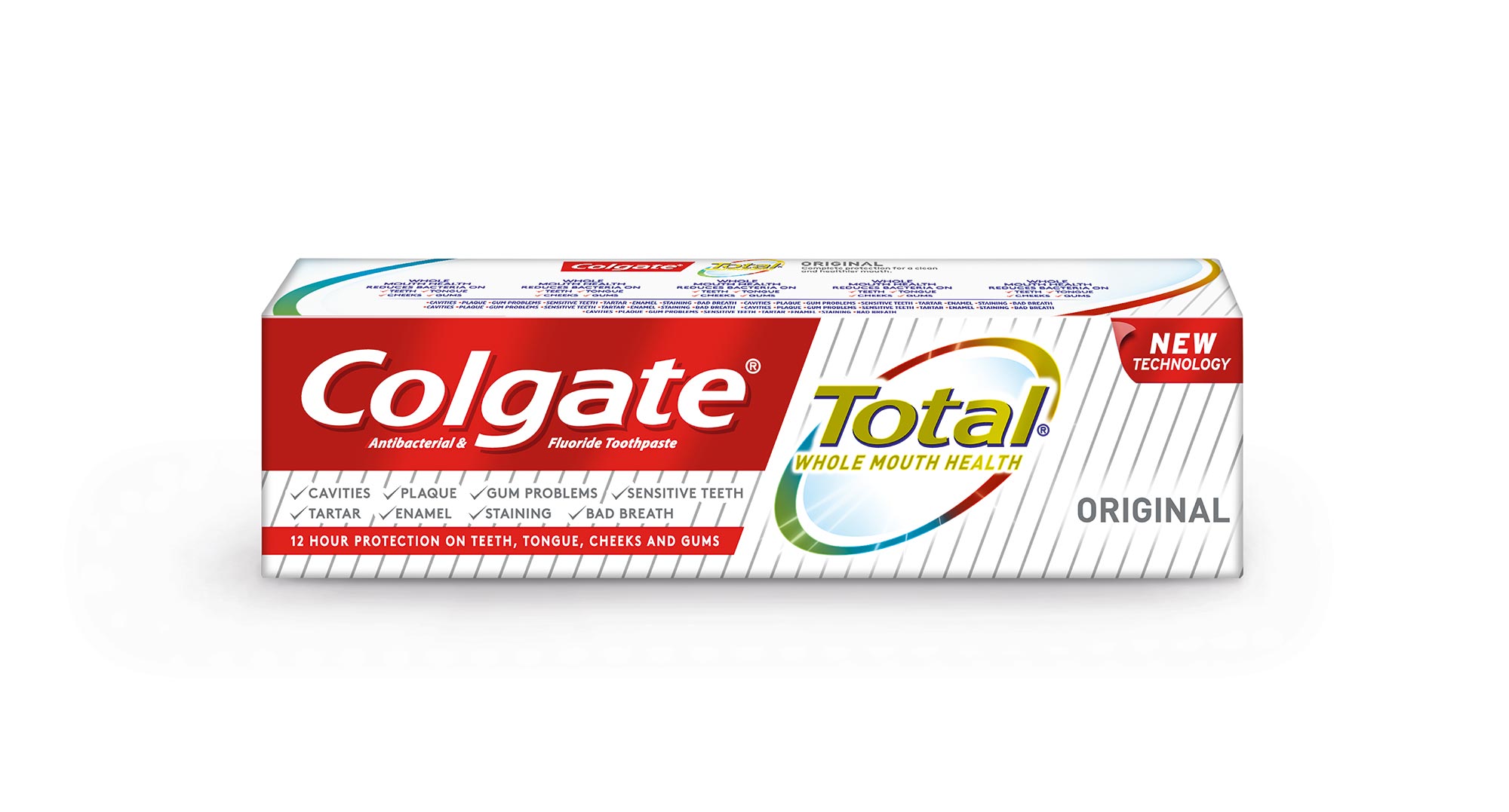 New Colgate Total toothpaste promotes whole mouth health