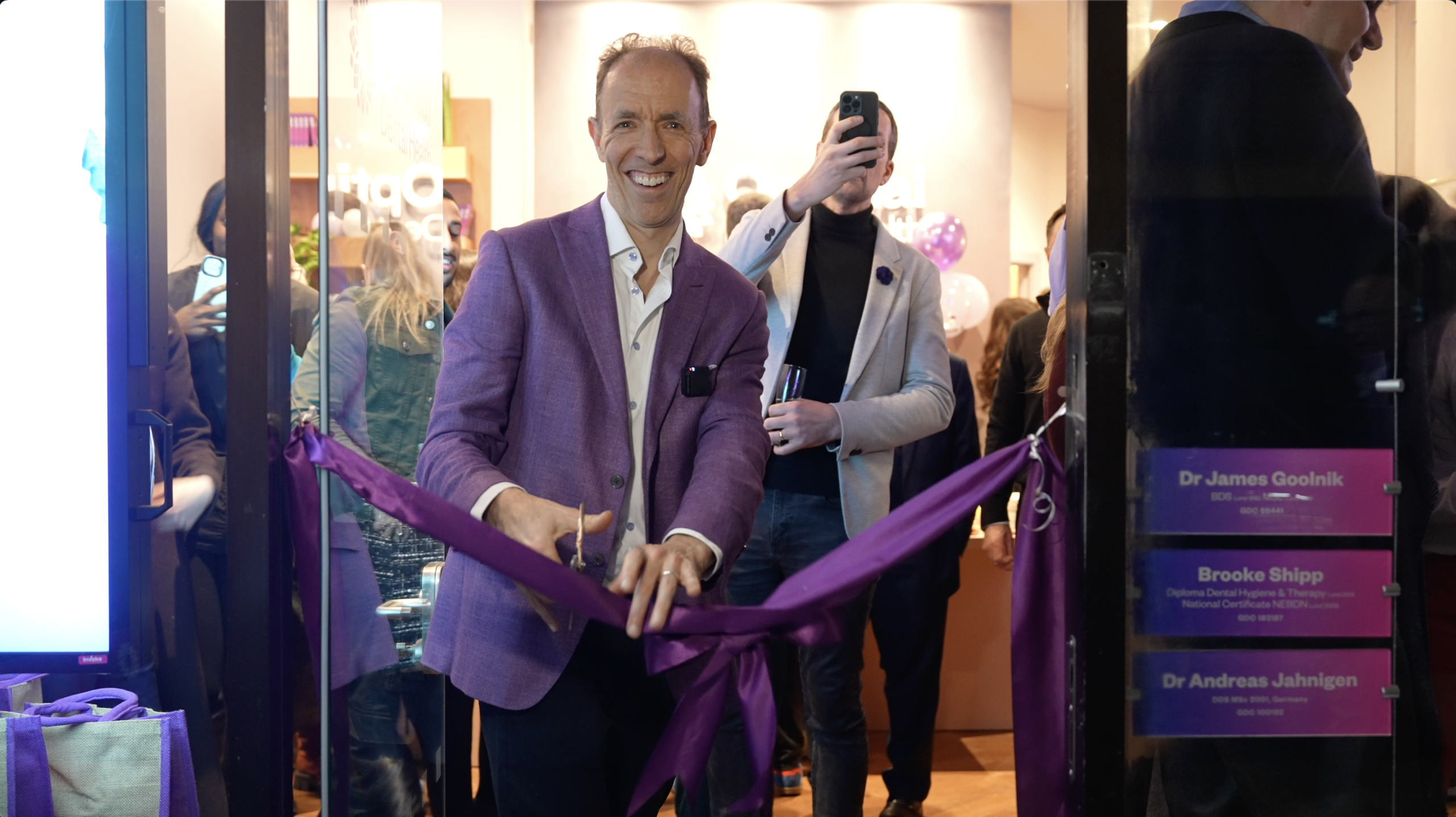 James Goolnik opening day