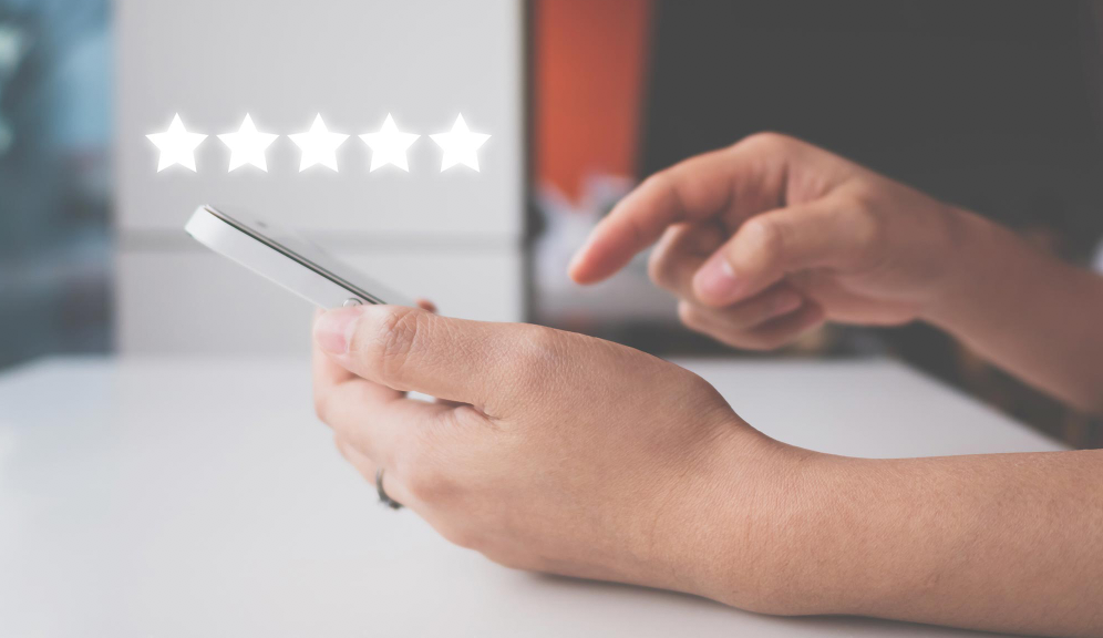 patient feedback five star review