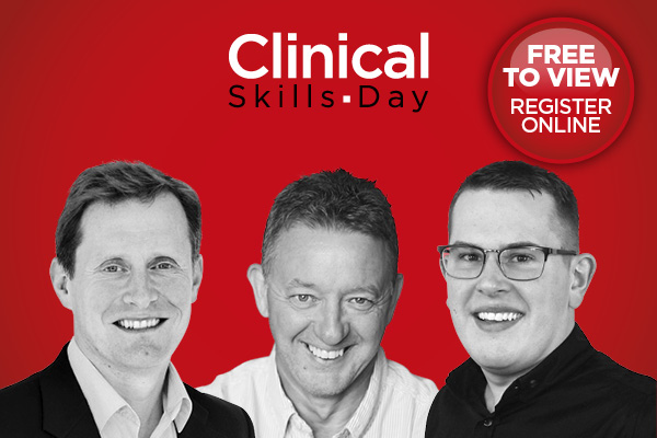 Nigel Jones, Les Jones and Matt Hadman clinical skills day