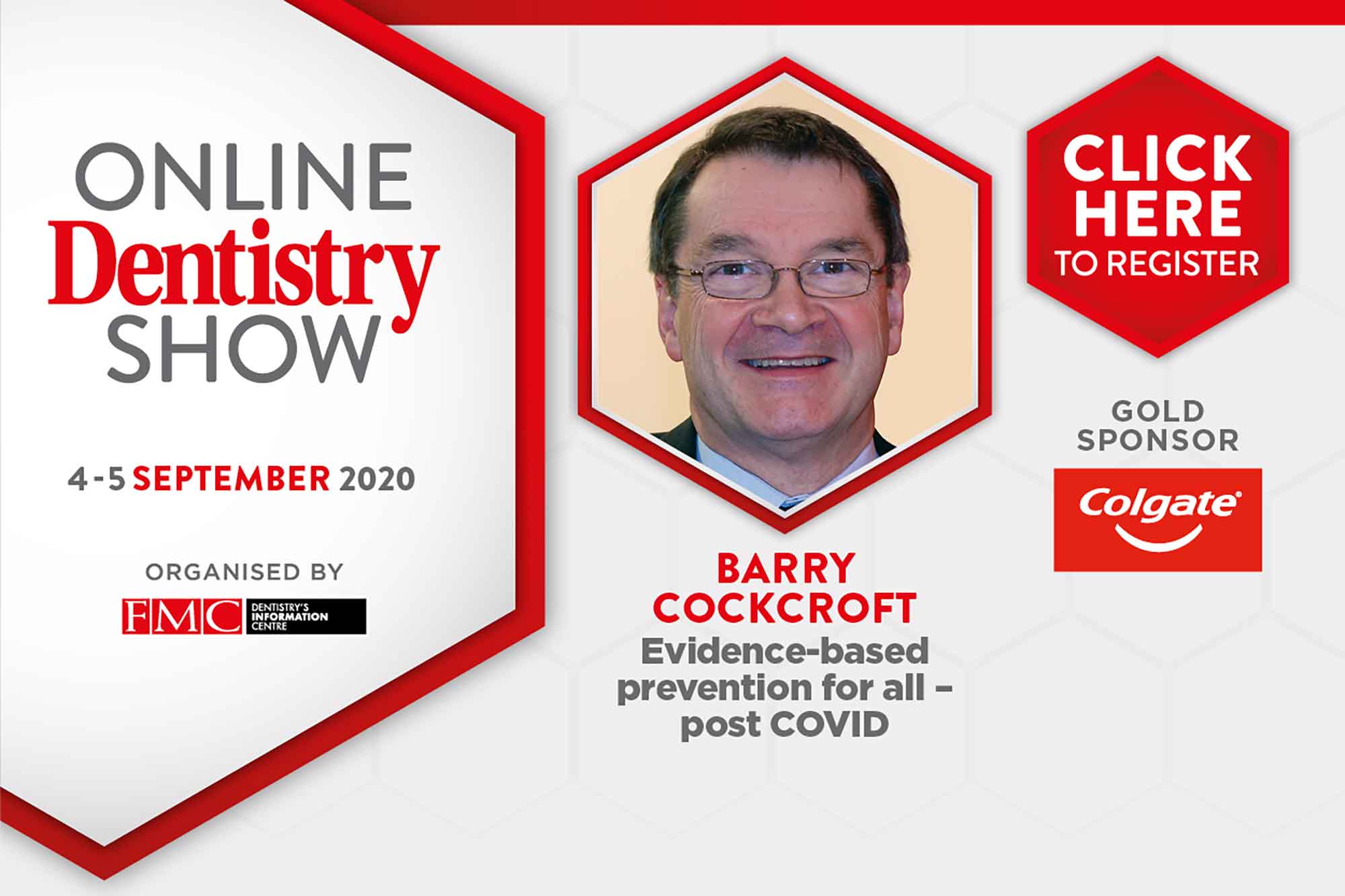 Barry Cockcroft will talk at the Online Dentistry Show