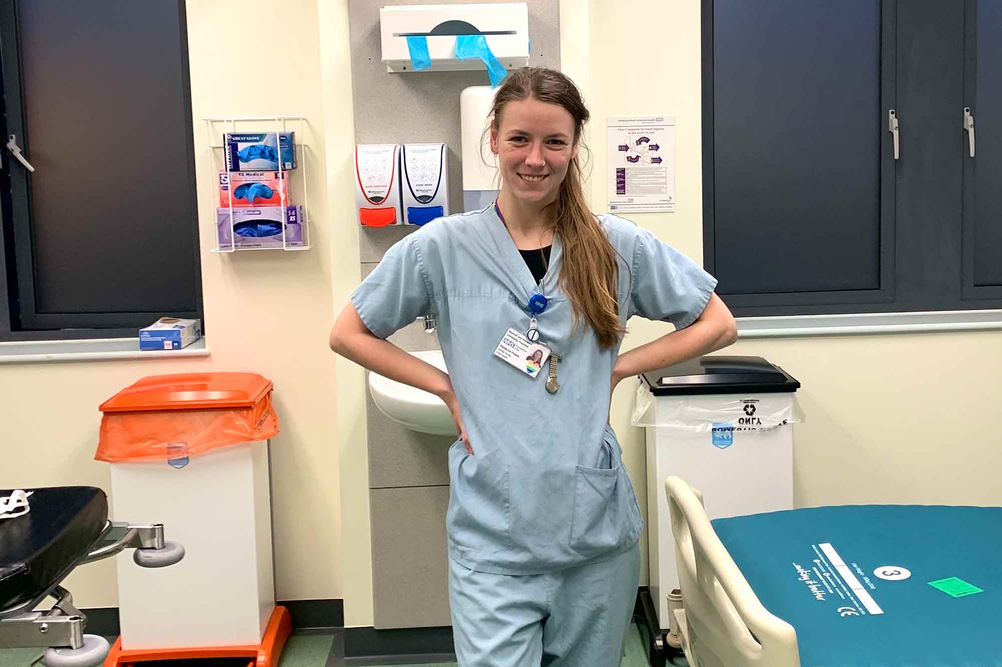 Rebecca Power – dental nurse in hospital